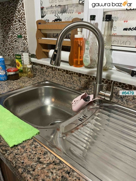 Inox Ginza Design Spiral Kitchen Faucet Spiral Sink Tap Kitchen Mixer with Pivational Head