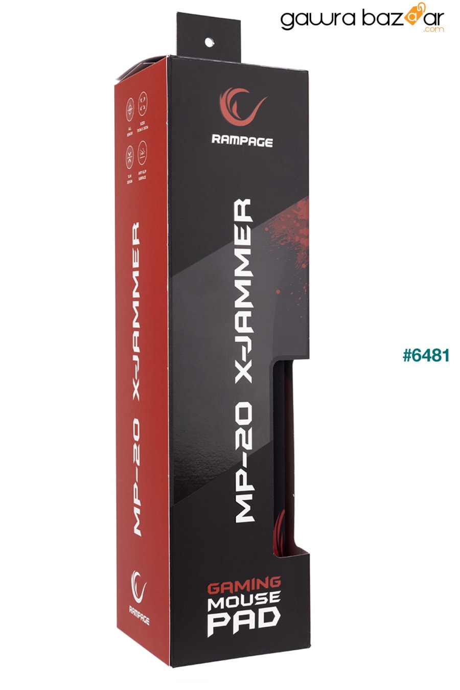 لوحة ماوس الألعاب الاحترافية Mp-20 X-jammer 300x700x3mm Rampage 4