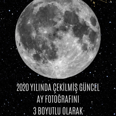 Moon Globe مع حامل زخرفي 2020 عام حقيقي محكم ليلة ضوء الجدول مصباح الإضاءة الزخرفية