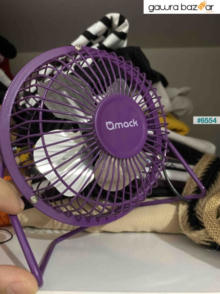 MCF-14 PR Purple Desktop Cooling Metal USB Fan