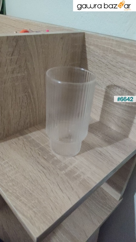 كأس اوريغامي كبير الحجم مقاوم للحرارة | فنجان القهوة والتقديم | الزجاج البورسليكات