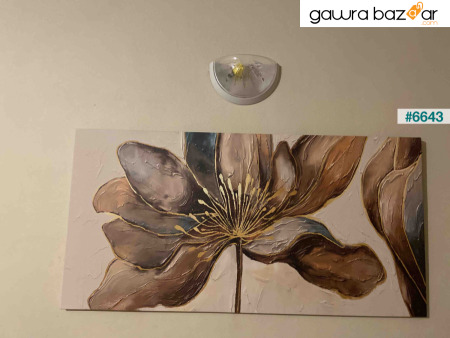 لوحة قماشية مزخرفة على شكل زهرة الجنة - Voov2125
