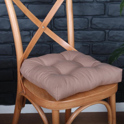وسادة كرسي القهوة الذهبية Pofidik ذات خياطة خاصة 40x40 سم