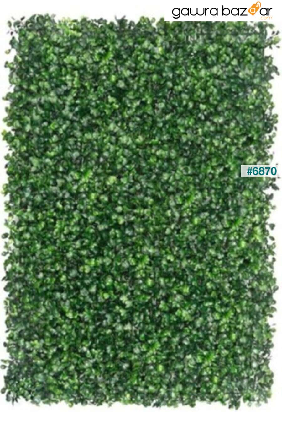 لوحة زهرة اصطناعية تغطي جدار خشب البقس 40x60 سم حديقة عمودية خضراء Cihan Çiçekçilik 0