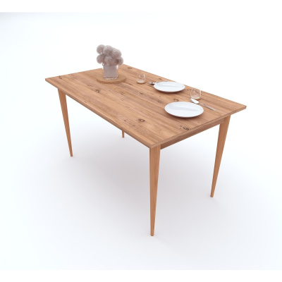 طاولة مطبخ كاريا من خشب الصنوبر الأطلسي 120x67 سم