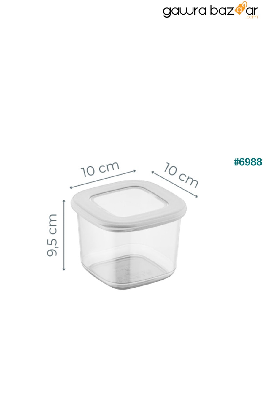 مجموعة فولي من 12 علبة تخزين طعام صغيرة الحجم 0.55 لتر مع ملصق وملعقة بيضاء VIENEV 4