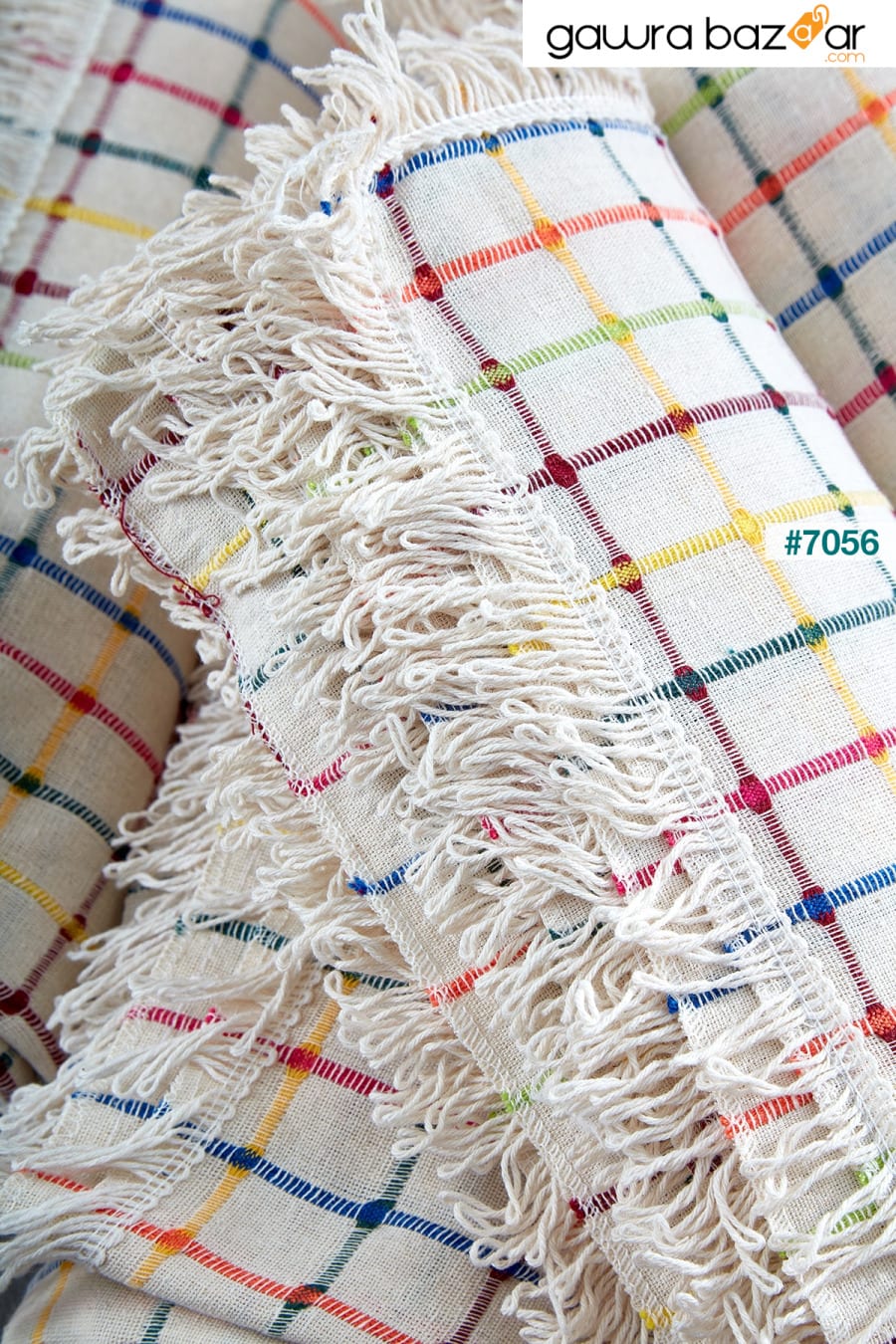 100٪ قطن بولدان İşifour مشط غطاء سرير أريكة متعدد الألوان (3 + 3 + 1 + 1) miss linda home collection 1