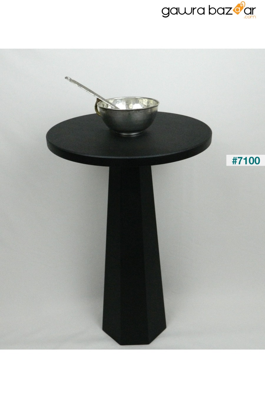 طاولة قهوة فطر ليلي أسود 57 سم kuppdesign 3