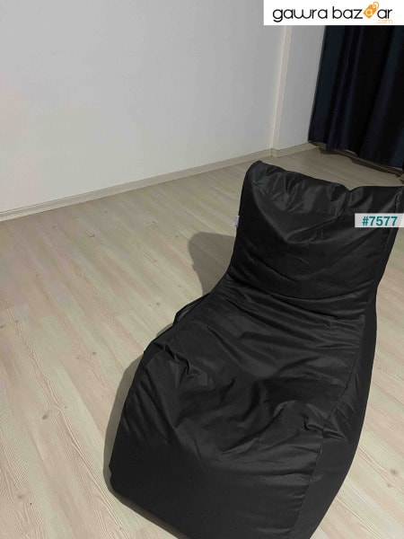 أرموتلاند سرير النهار الكمثرى كرسي بذراعين أسود