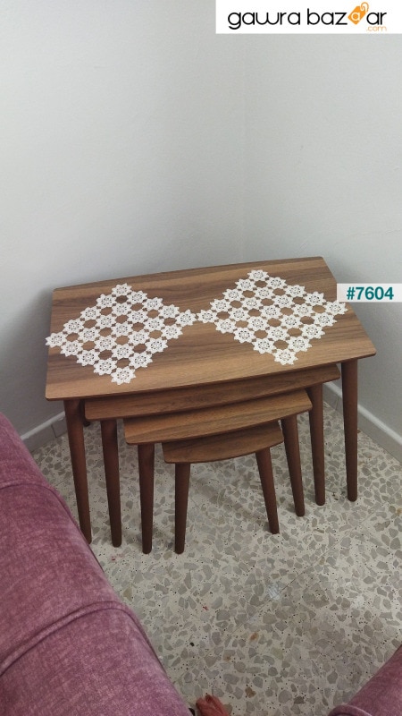 طاولة دريم متداخلة مكونة من 4 قطع