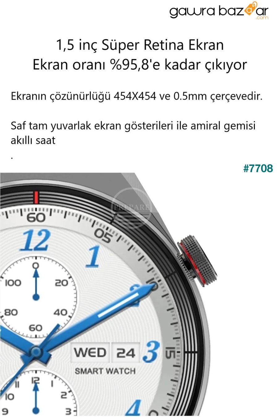 Dt3 Mate ساعة ذكية مزدوجة النطاق ساعة ذكية Siri Nfc Gps Teknoloji Gelsin 6