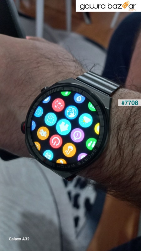 Dt3 Mate ساعة ذكية مزدوجة النطاق ساعة ذكية Siri Nfc Gps