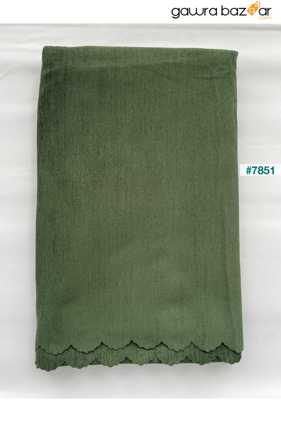 غطاء أريكة شينيل مزدوج الوجهين باللون الأخضر من Nefti غطاء أريكة سرير رمي Koçhan Manifatura 2