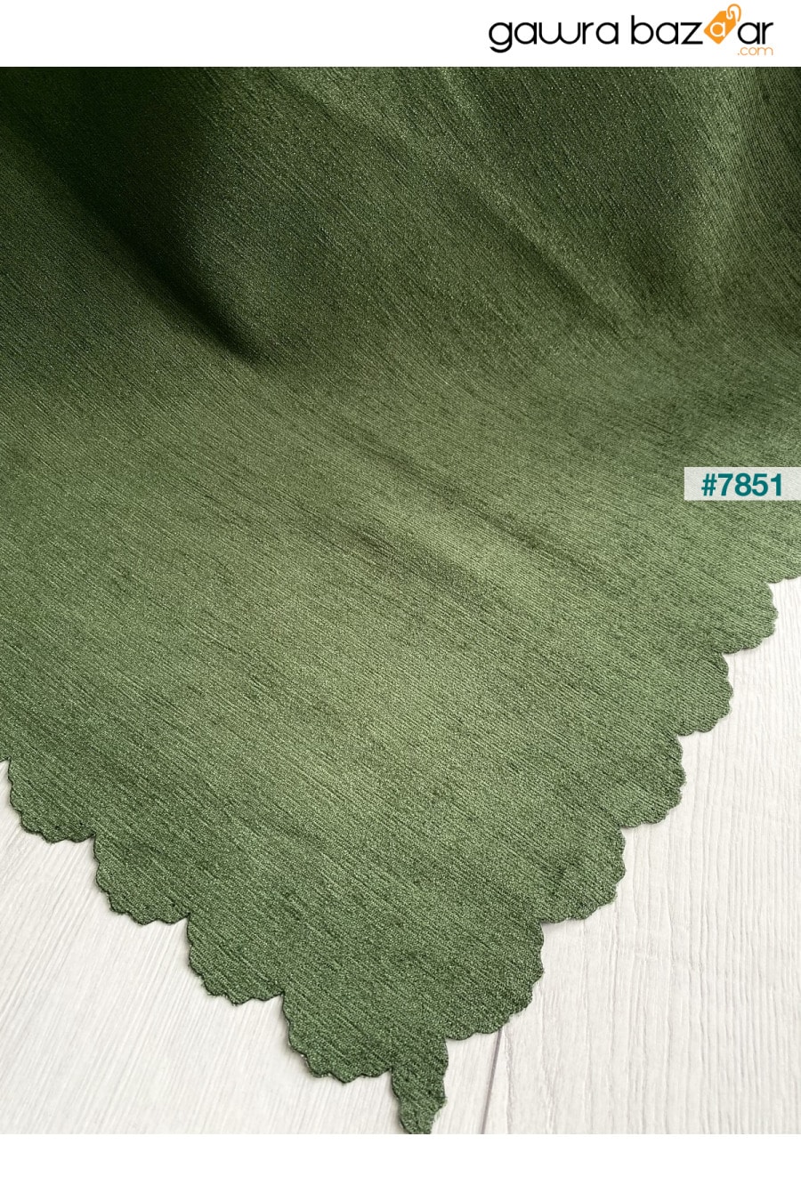 غطاء أريكة شينيل مزدوج الوجهين باللون الأخضر من Nefti غطاء أريكة سرير رمي Koçhan Manifatura 1