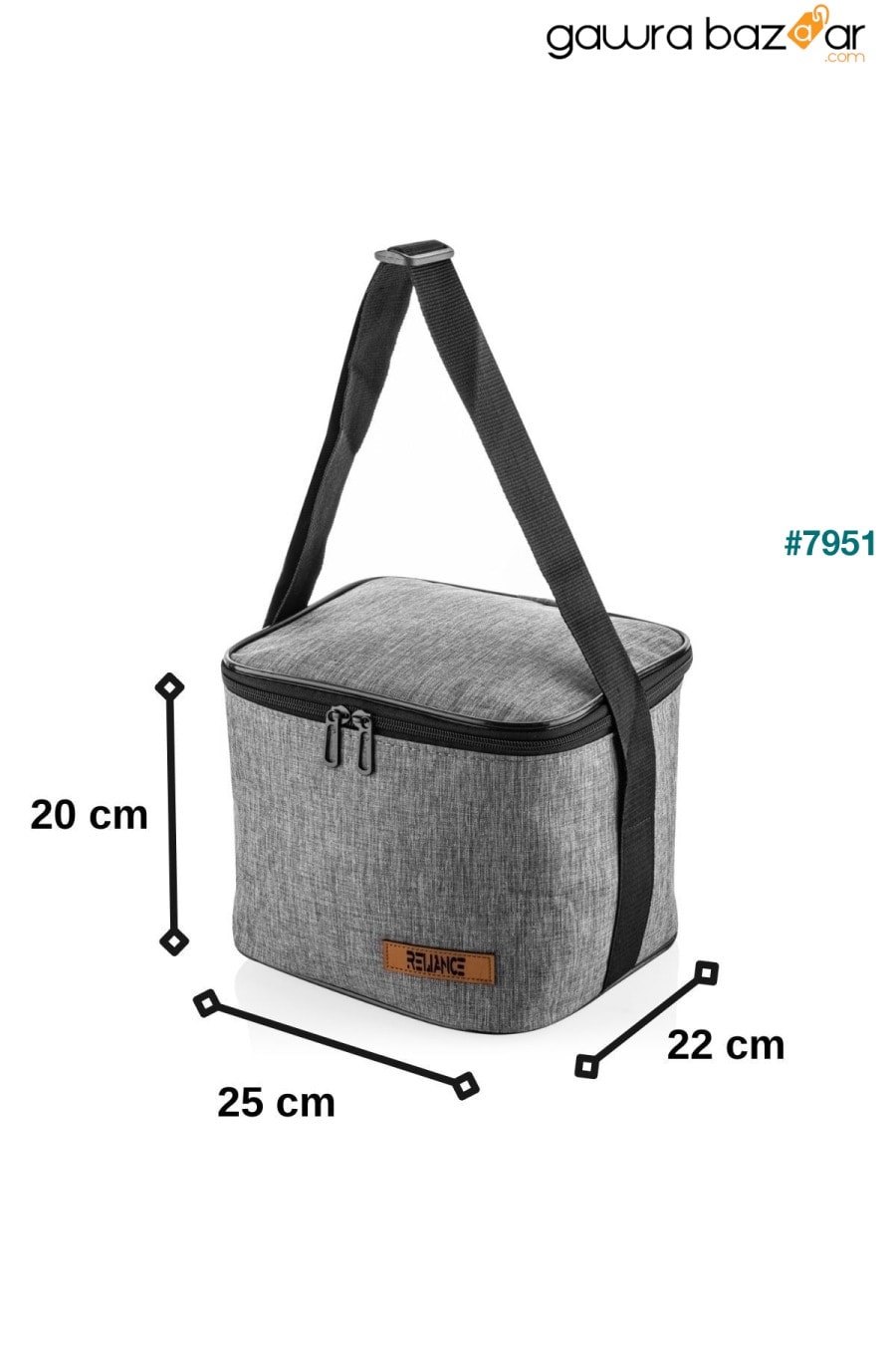 حقيبة نزهة مبردة للتغذية الحرارية سعة 10 لترات - قطعتان من بطاريات الثلج كهدية RELIANCE 3