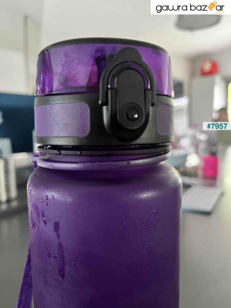 حجم كبير 28 سم 1000 مل 1 لتر قارورة ماء BPA لا رائحة تسرب 3038