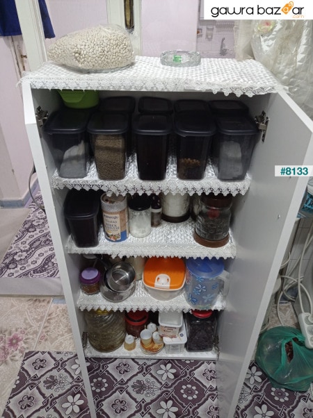 خزانة أحذية Irmak ببابين وخزانة أحذية متعددة الأغراض ببابين و 4 عيون رف أحذية