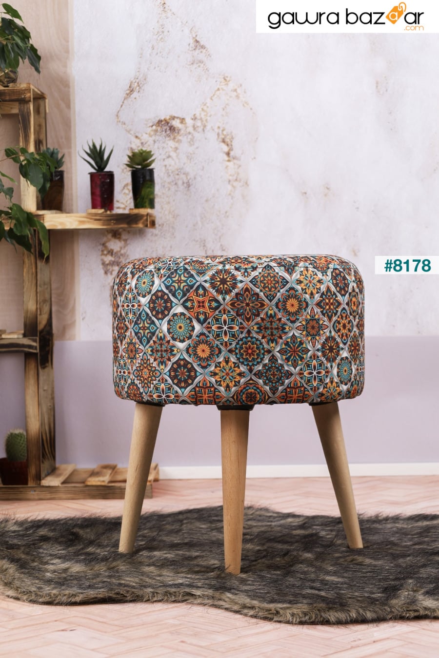 Etna Mangala (4 أرجل) أريكة متعددة الأغراض من خشب الزان بتصميم خاص PufyHome 0