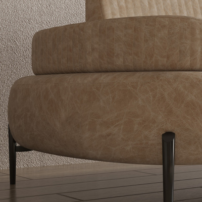 أريكة سرير ثلاثية كروس - كريمي