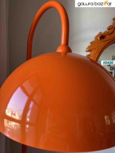 مصباح أرضي برتقالي ديكور حديث مصباح أرضي لغرفة المعيشة وغرفة الدراسة