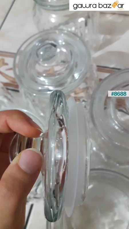 برطمان زجاج فيفا - حاوية تخزين زجاجية 6 قطع 900 سي سي Fma05051 019oa