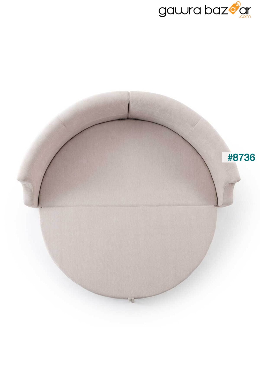 أريكة سرير مستديرة ذكية من Letto Vip Eymense 3