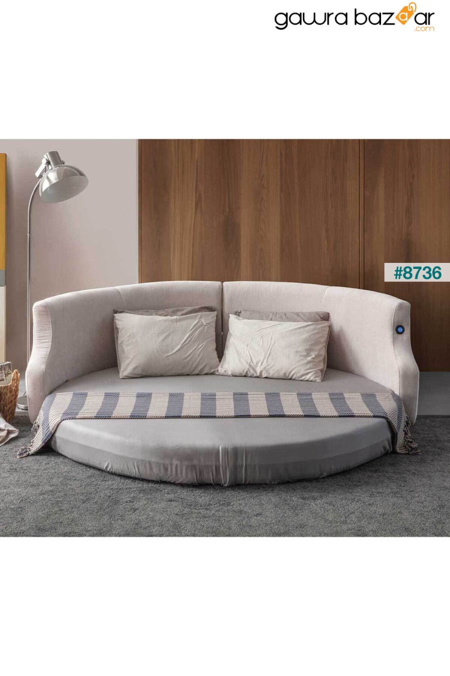 أريكة سرير مستديرة ذكية من Letto Vip Eymense 6