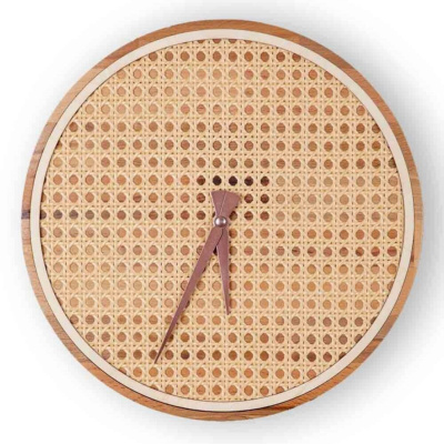 ساعة حائط خشبية من سلسلة اسطنبول Şile Hazeran
