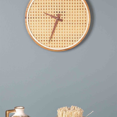 ساعة حائط خشبية من سلسلة اسطنبول Şile Hazeran