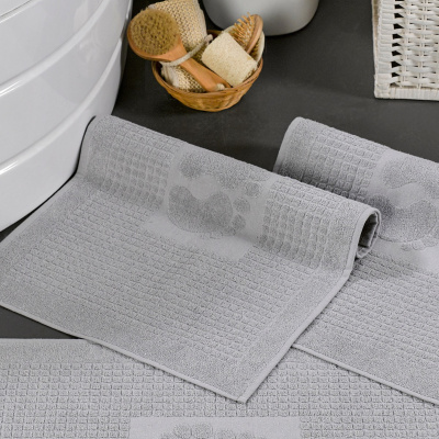 طقم ممسحة ومنشفة للقدم مكون من 3 قطع