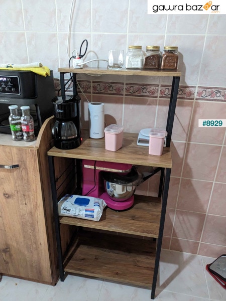 حامل أكواب زاوية القهوة منظم متعدد الأغراض من Kitchen Bangosu