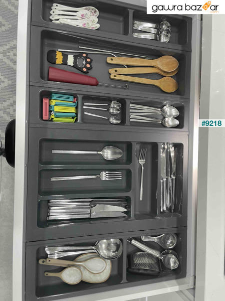 منظم أدوات المائدة لدرج المطبخ 74 سم