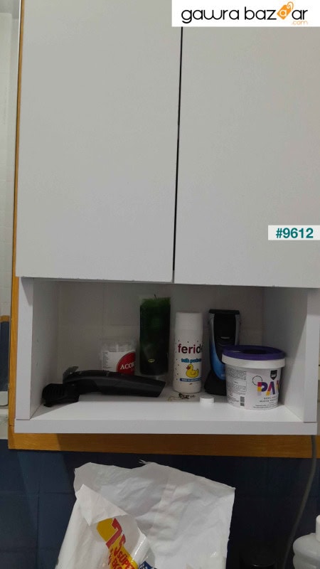 خزانة أدوية حمام باكونين بيز مقاس 60*40*20 مطبخ (وسط) بظهر علوي بدون أسفل ظهر