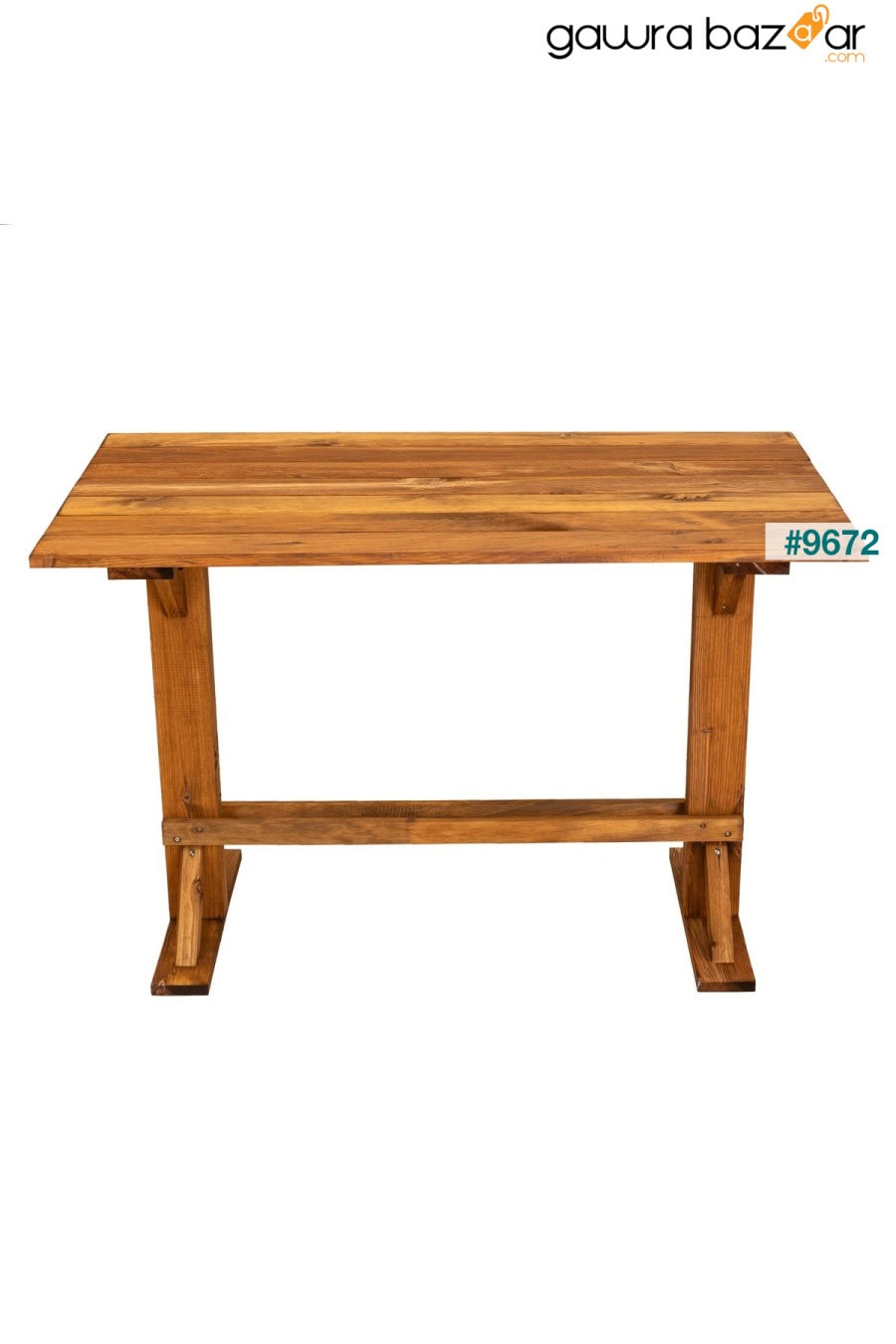 طاولة طعام خشبية للحديقة مقاس 110×63 سم pinoxi 3