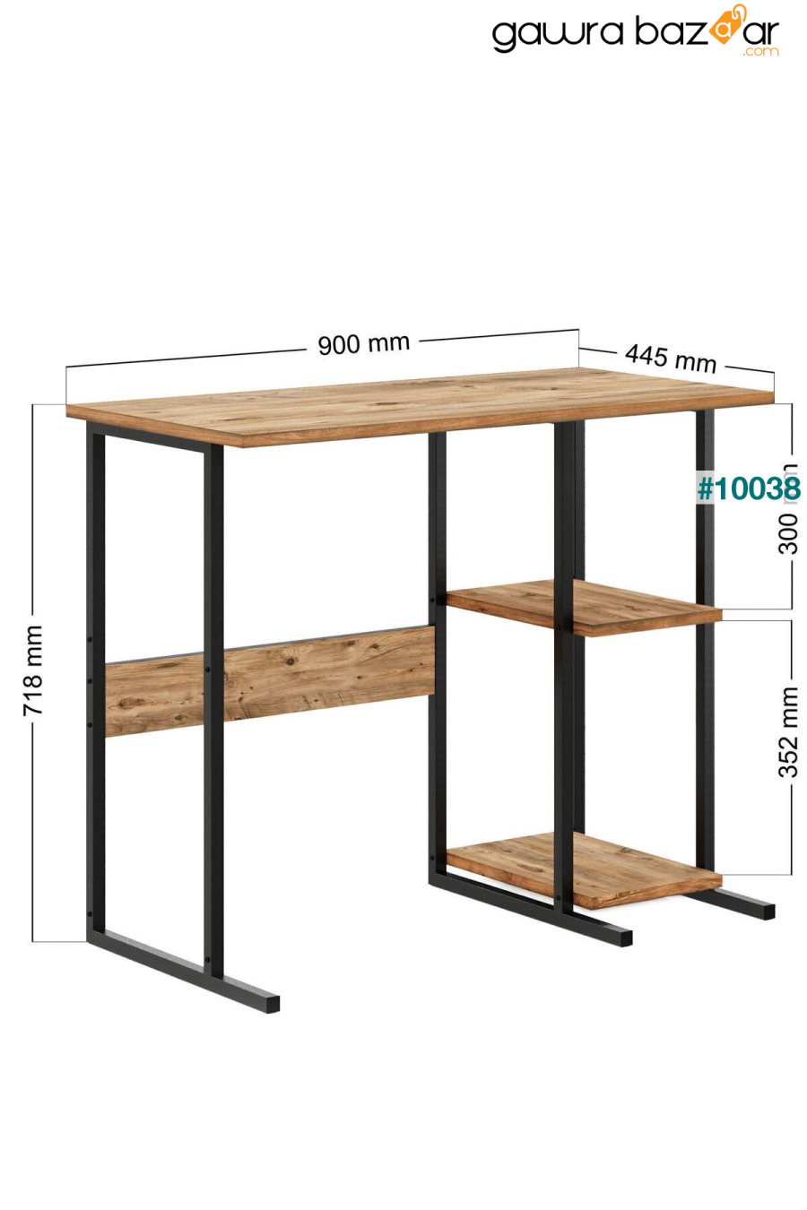 مكتب MSR2، مكتب كمبيوتر، مكتب مكتب - صنوبر Ceramical 6