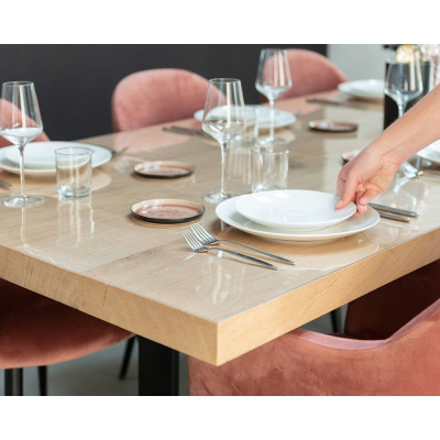 مفرش المائدة الشفاف PVC مفرش المائدة السميك الشفاف 1.4 ملم واقي الطاولة جميع المقاسات