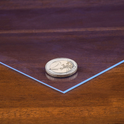 مفرش المائدة الشفاف PVC مفرش المائدة السميك الشفاف 1.4 ملم واقي الطاولة جميع المقاسات