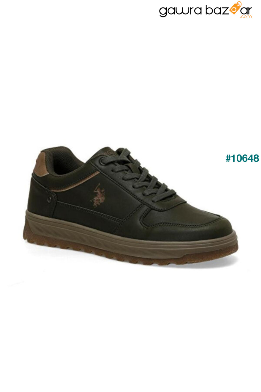 يو اس بولو اسن. BELO 4PR 101886813 حذاء رياضي رجالي كاكي 40-45 US Polo Assn 0