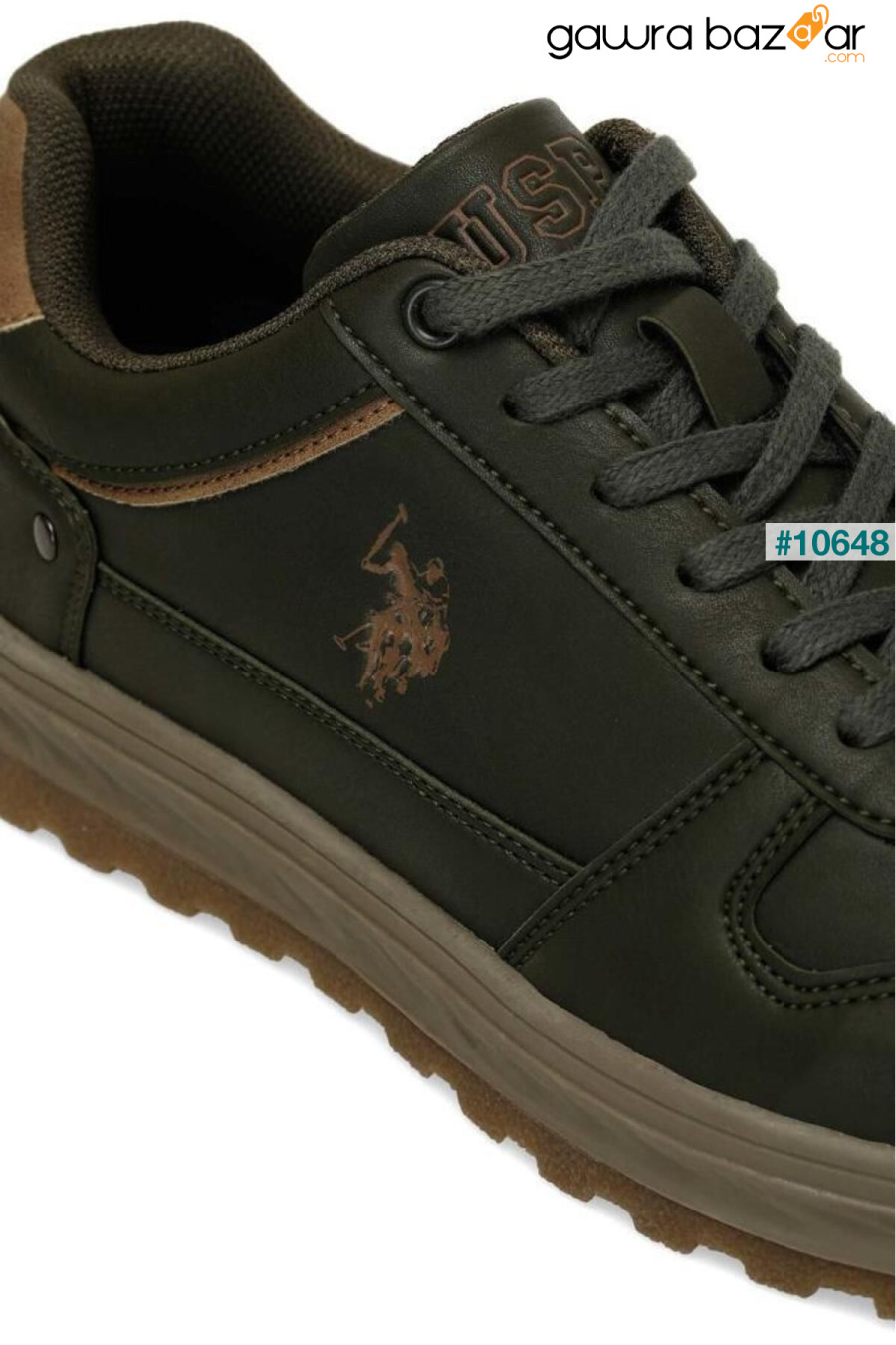 يو اس بولو اسن. BELO 4PR 101886813 حذاء رياضي رجالي كاكي 40-45 US Polo Assn 3