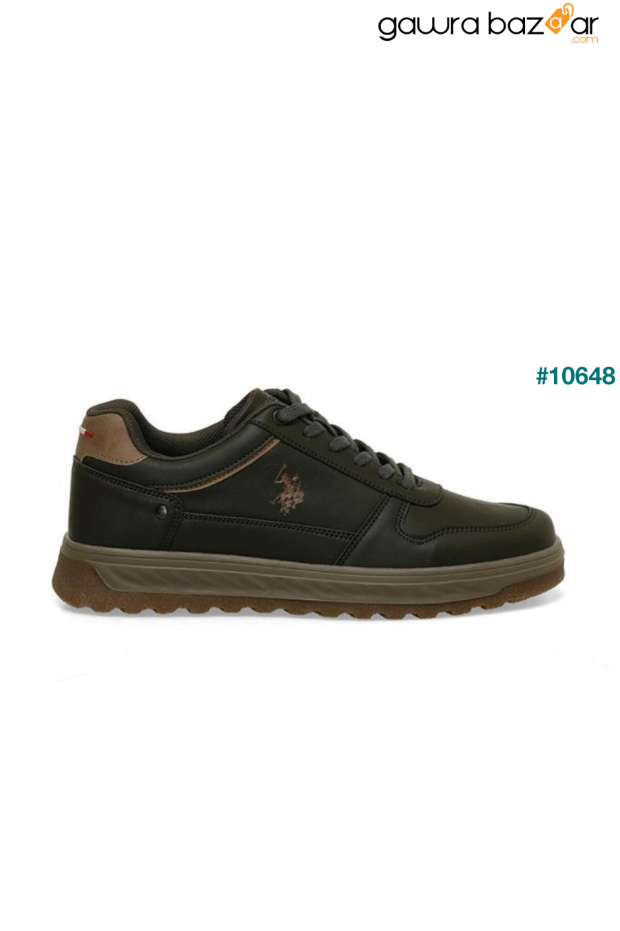 يو اس بولو اسن. BELO 4PR 101886813 حذاء رياضي رجالي كاكي 40-45 US Polo Assn 1