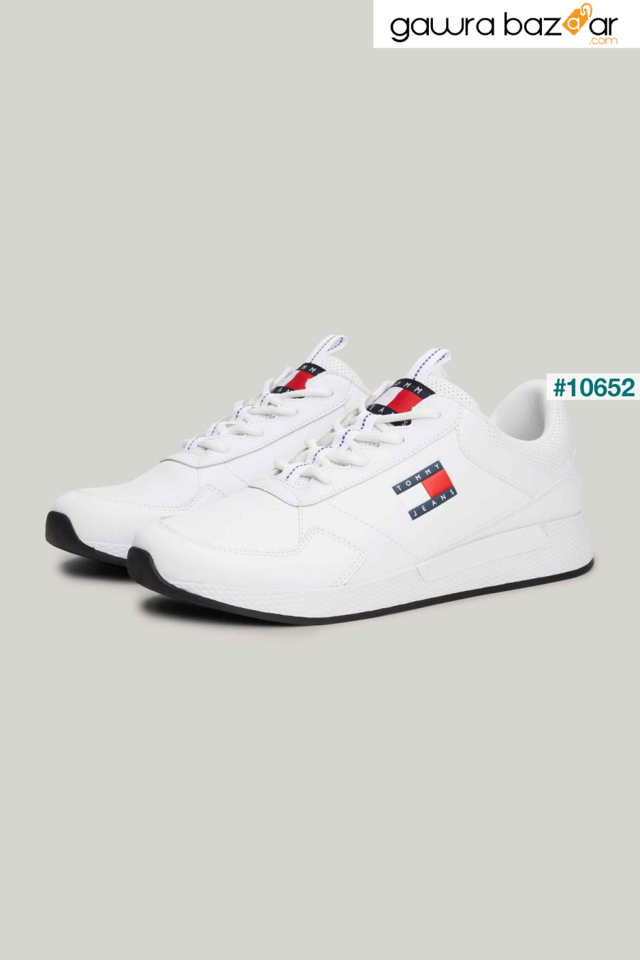 حذاء رياضي رجالي أبيض TOMMY JEANS FLEXI RUNNER Tommy Hilfiger 1