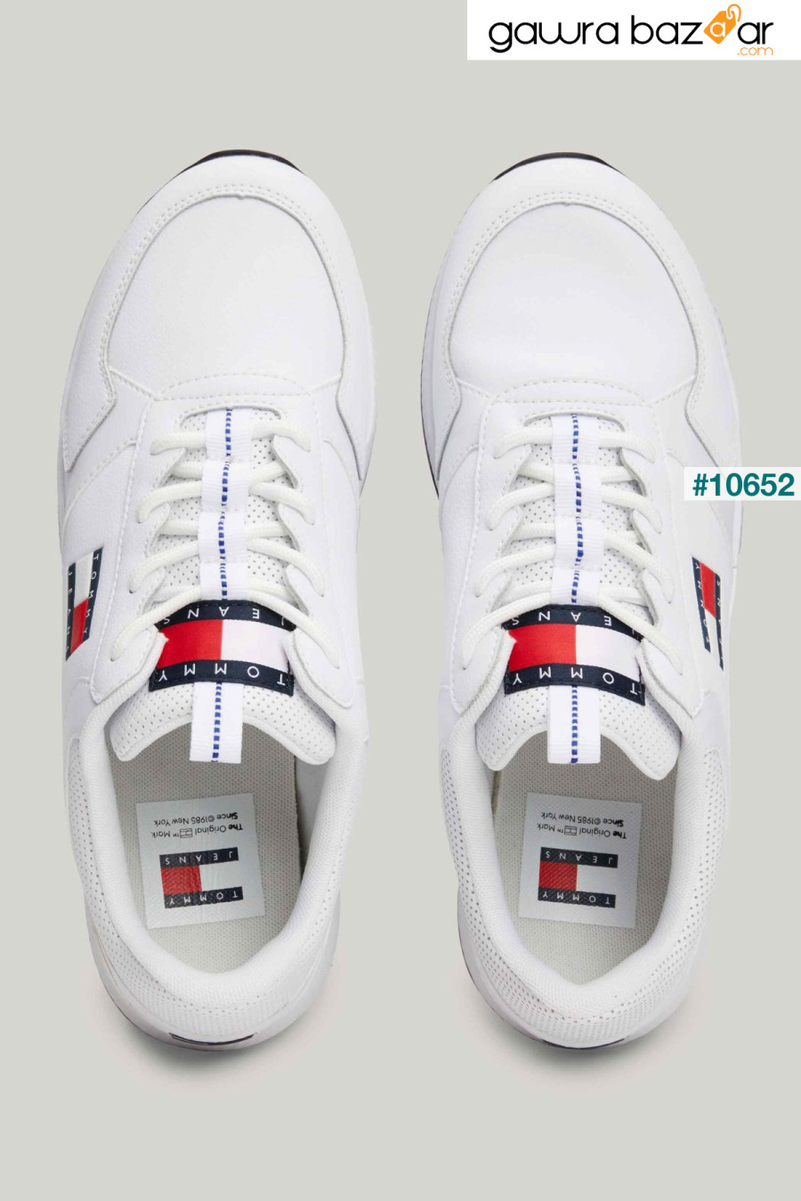 حذاء رياضي رجالي أبيض TOMMY JEANS FLEXI RUNNER Tommy Hilfiger 2