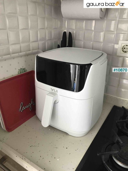 مقلاة هوائية سعة 5.5 لتر لون أبيض M25 Maxifry Pro Smart Fryer