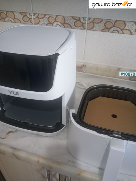 مقلاة هوائية سعة 5.5 لتر لون أبيض M25 Maxifry Pro Smart Fryer