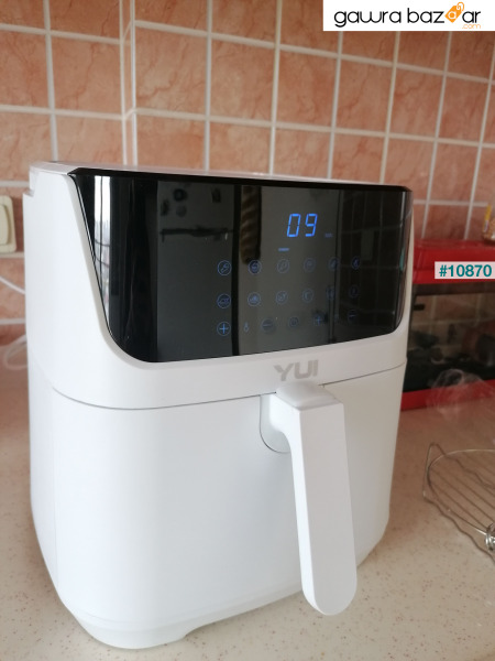 مقلاة هوائية سعة 5.5 لتر لون أبيض M25 Maxifry Pro Smart Fryer