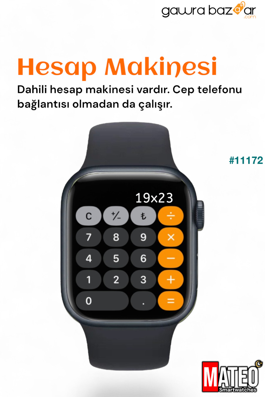 ساعة ذكية الجيل الجديد T700s Watch 7 Series IOS Android متوافقة مع بلوتوث استقبال إشعارات المكالمات MATEO 1